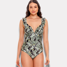 Traje De Baño Con Control De Abdomen Ecofriendly ST EVEN 99185