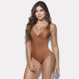 Traje de Baño Cobre con Control de Abdomen Chamela 44275