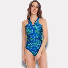 Traje De Baño Reversible Control De Abdomen Chamela 42695
